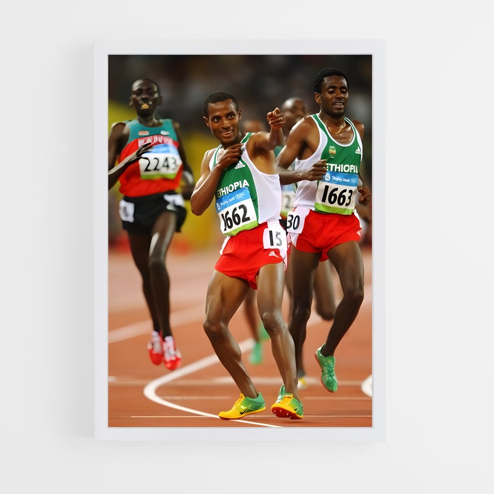 Poster Celebration Jamaique – affiche Athlétisme (vue 3)